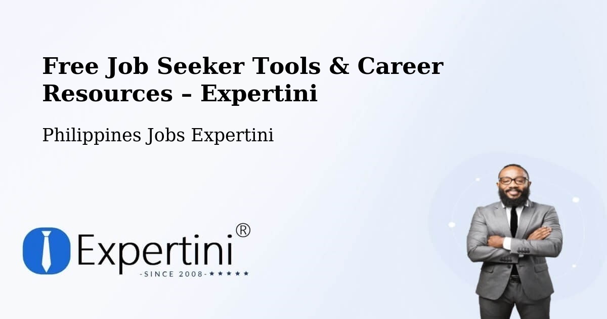 Free Job Seeker Tools & Career Resources – Quezon - Quezon, Philippines Jobs Expertini