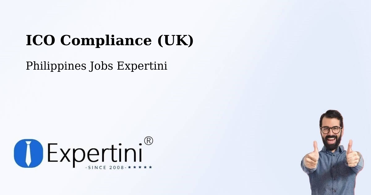 UK Data Protection & ICO Compliance – Quezon - Philippines Jobs Expertini