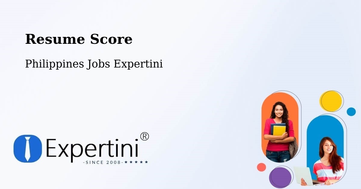 Resume Score & Job Description Match Tool – Quezon - Philippines Jobs Expertini